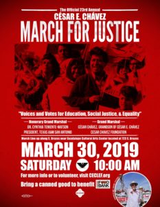 The 23rd Annual Cesar E. Chavez March for Justice